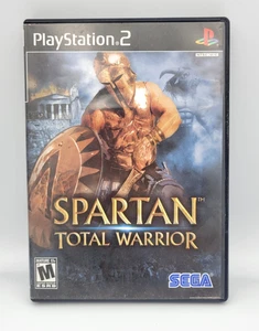 Spartan Total Warrior PlayStation 2 PS2 Sega Disc & Case NTSC (NO MANUAL, READ) - Picture 1 of 3