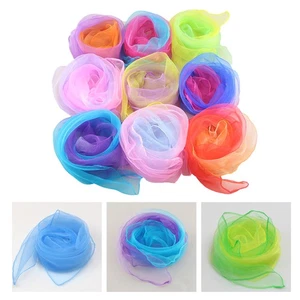 20 Pieces Small Scarf Hand for Dance Baby Scarves Playing Juggling - Picture 1 of 12