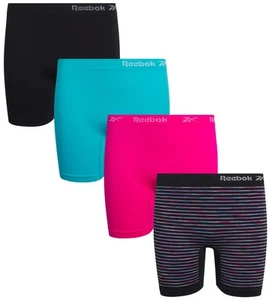 Girls' 4 Pack Boyshorts Playground Underwear Age 6-16, Size 8-10 Multicolor - Picture 1 of 6