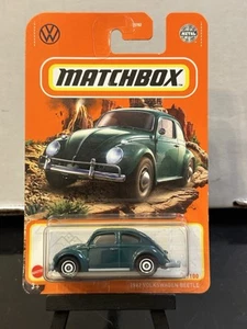Sale 2022 MATCHBOX Power Grab #93 1962 Volkswagen VW Beetle (Green - Mix 6) New - Picture 1 of 1