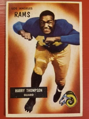 1955 Bowman Football - Harry Thompson #23 (RC) - Image 1 of 2