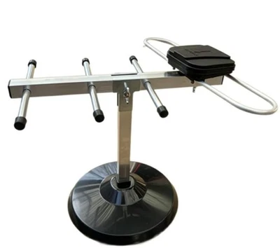 Outdoor TV Antenna Amplified Digital HDTV 1080P 4K UHF VHF 200 Mile with Bracket - Image 1 of 4