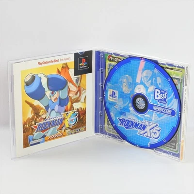 ROCKMAN X5 Megaman The Best PS1 Playstation For JP System 7320 p1 - Image 1 of 4