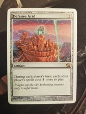 Defense Grid Magic The Gathering MTG Card - 9TH - Cheap Discounts!