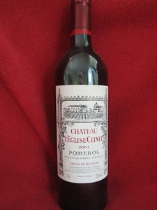 2001 Chateau L'Eglise-Clinet Empty Wine Bottle no cork - Picture 1 of 2