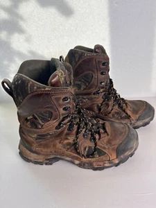 Camouflage Insulated Hunting Boots Cabela’s Gore-Tex Scent-Lok Boots Mens 10M - Picture 1 of 10