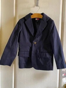 NEW Tommy Hilfiger Boys Navy Blazer Sports Coat Jacket size 6 - Picture 1 of 6