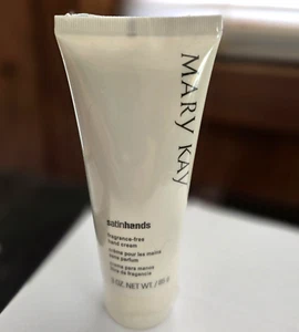 Mary Kay Satin Hands Fragrance-Free Hand Cream Net Wt 3 oz New and Sealed - Picture 1 of 4