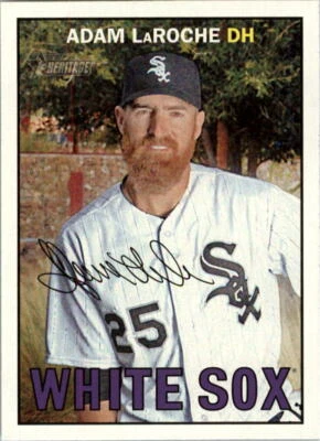 2016 Topps Heritage #204 Adam LaRoche - NM-MT - Image 1 of 2