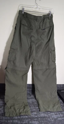 Boy Scout MENS M 31x32 Convertible Quick Dry Official Uniform Green Pants K326 - Image 1 of 4