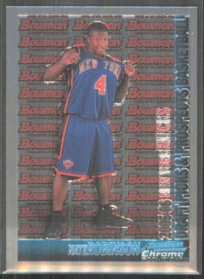 2005-06 Bowman Chrome Nate Robinson Rookie New York Knicks #124 - Image 1 of 2