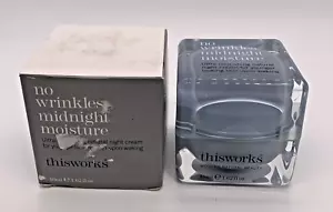 Thisworks No Wrinkles Midnight Moisture Night Cream 1.62 oz - Picture 1 of 4