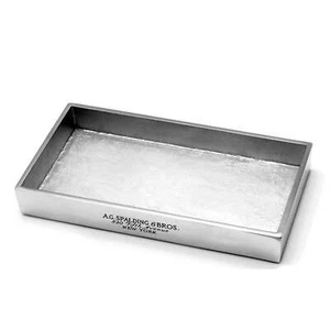 A.G.Spalding&Bros. Card Holder 862849  Aluminum Silver Man - Picture 1 of 1