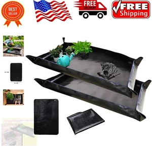 Lightweight 2 PCS Gardening Repotting Mat - Large Waterproof Potting Solution - Picture 1 of 9