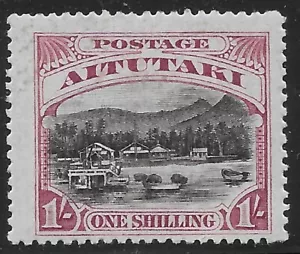 1920 AITUTAKI Sc#33 MH OG VF - Picture 1 of 2