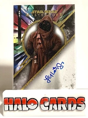 14/25 PACK FRESH 2022 Topps Star Wars Masterwork Leilani Shu Jawa Canvas Auto - Image 1 of 2