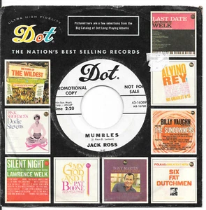JACK ROSS Mumbles on Dot Las Vegas Grind tittyshaker PROMO 45 HEAR - Picture 1 of 2