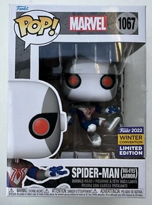 Funko POP! Marvel Spider-Man Bug-Eyes Armor 1067 Exclusivo con Protector - Imagen 1 de 6