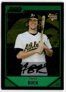 2007 Bowman Draft Picks & Prospects Travis Buck Rookie Oakland Athletics #BDP1 - Picture 1 of 2
