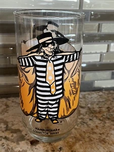 McDonalds Collectible Vintage Hamburglar Drinking Glass - Picture 1 of 1