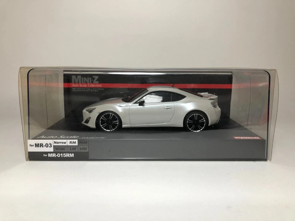 KYOSHO Mini-z Body TOYOTA 86 Pearl White MZP136PW - Image 1 of 4