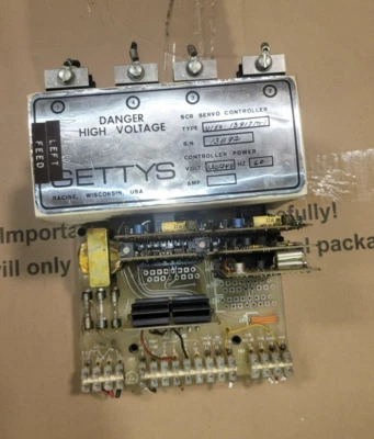 Gettys N150-13917M-1 SCR Servo Controller 120/240V - Image 1 of 4
