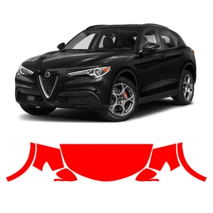 Hood Precut PPF Paint Protection Film For Alfa Romeo Stelvio 2018-2020 - Picture 1 of 7
