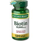 Nature's Bounty, Biotin 10,000 mcg, 120 Rapid Release Softgels