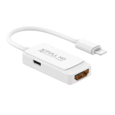 Für iPad iPhone 6 7 8 X XS XR 11 12 IOS Telefon Bildschirm Teilen TV HDMI Kabel Adapter - Bild 1 von 4