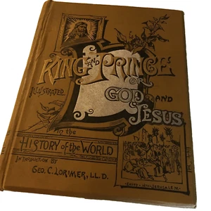 König und Prinz oder Gott und Jesus in der Geschichte der Welt, 1889 - Bild 1 von 18