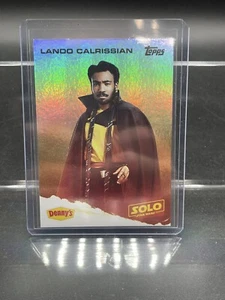 Lando Calrissian 2018 Topps Denny’s Solo A Star Wars Story Foil - Picture 1 of 2