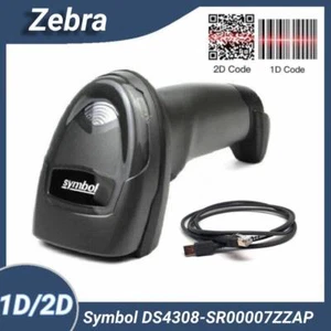 Symbol DS4308-SR00007ZZAP 1D 2D Digital Handheld Barcode Scanner mit USB Kabel - Bild 1 von 9