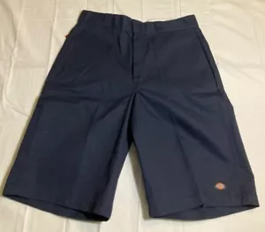 Dickies Men's 13" Inseam Multi-Pocket Loose Fit Work Shorts 36” Waist Dark Navy - Picture 1 of 6