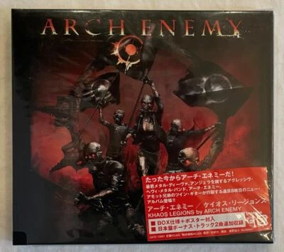Arch Enemy - Khaos Legions + 2 Bonus (Japan CD w/Slipcase+Poster) Angela Gossow - Image 1 of 4