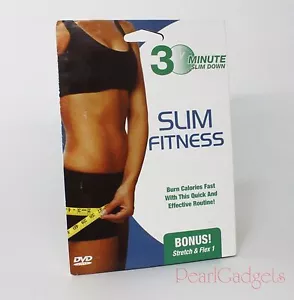 30 Minute Fat Burner Exercise DVD - Slim Fitness DVD with Bonus Stretch & Flex 1 - Imagen 1 de 1
