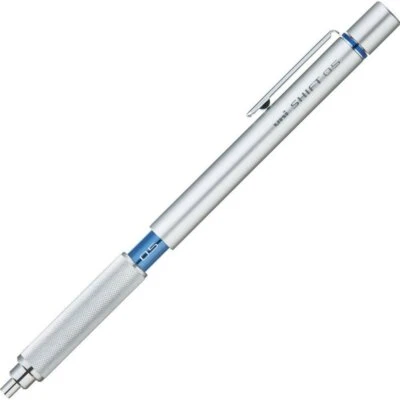 Uni SHIFT 0.5mm Mechanical Drafting Pencil Silver, M5-1010 - Image 1 of 3