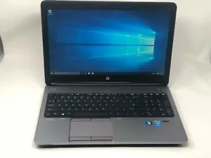 2 x HP Probook 650 15.6" Core i3-4000M 2.4GHz 8GB 256GB SSD Win10 Webcam Laptop - Picture 1 of 7