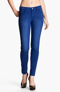 Pantalones de mezclilla elásticos súper ajustados marca J 620 nuevos con etiquetas en azul indio lavado - Imagen 1 de 3