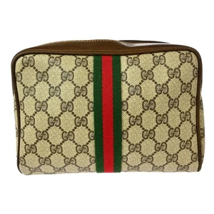 Gucci Beige GG Pouch 37-014-3553 XX07814 - Picture 1 of 9