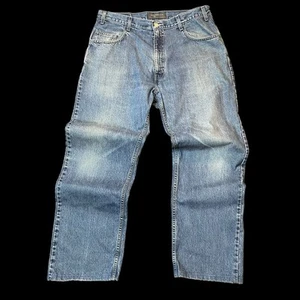 Levis Silvertab Jeans Loose Fit Mens 36x34 (36X32) Y2K Vtg Skater Baggy Light - Picture 1 of 8