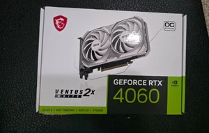 GeForce RTX 4060 Ventus 2X Weiß 8GB OC Gaming Karte - Bild 1 von 4