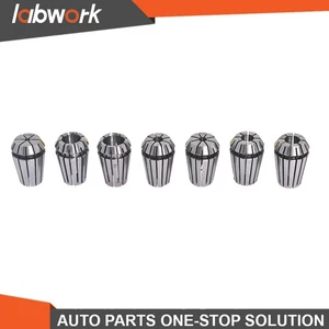Labwork ER20 Spring Collet For CNC Engraving Milling Lathe Tool  7Pc 1/8''-1/2'' - Picture 1 of 6
