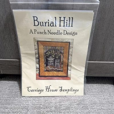 Burial Hill Punch Needle Chart By Carriage House Samplings - Image 1 of 3