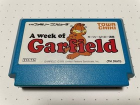 Famicom A week of GARFIELD Cartridge Only Japanese Edit Very Good GP