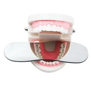 Espejo de vidrio fotográfico intraoral ortodoncia E rodio oclusal - Imagen 1 de 4