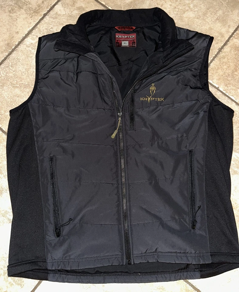 Chaleco Hinchado Kryptek Talla XL en Negro Foto 1 de 4