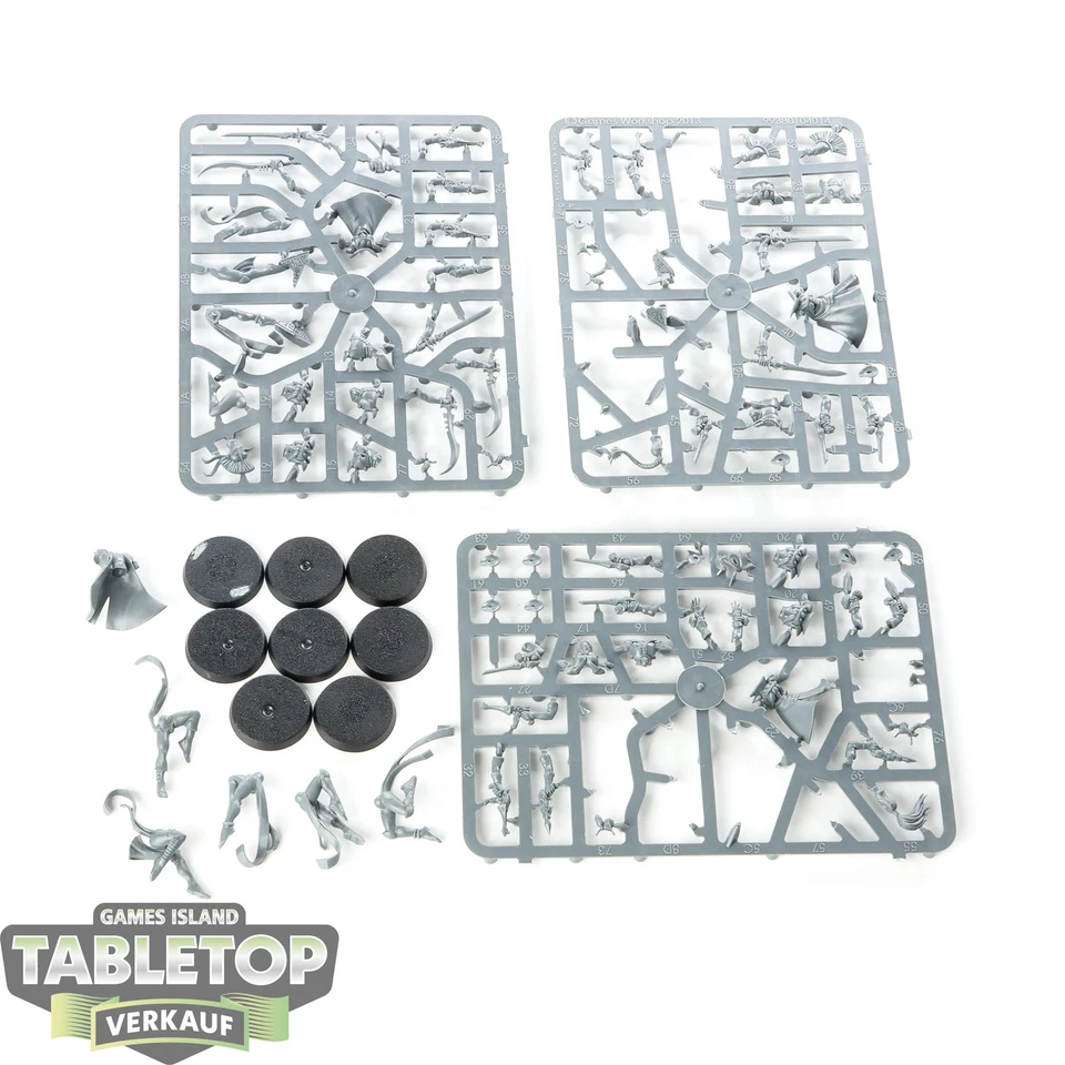 Aeldari - 6x Harlequin Troupe - teilweise gebaut - Bild 1 von 1