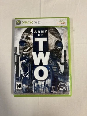 Army of Two (Microsoft Xbox 360, 2008) Tested And Working - Image 1 of 4