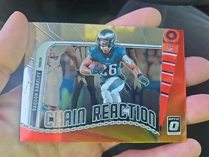 2024 Panini Donruss Optic Saquon Barkley Chain Reaction #4 - Picture 1 of 3