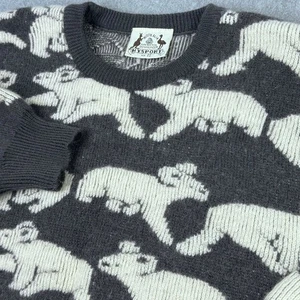 Suéter Tejido Lana Nueva Puro Completo Koala Estampado 3D Australia Hysport Años 90 De Colección 22 - Imagen 1 de 7
